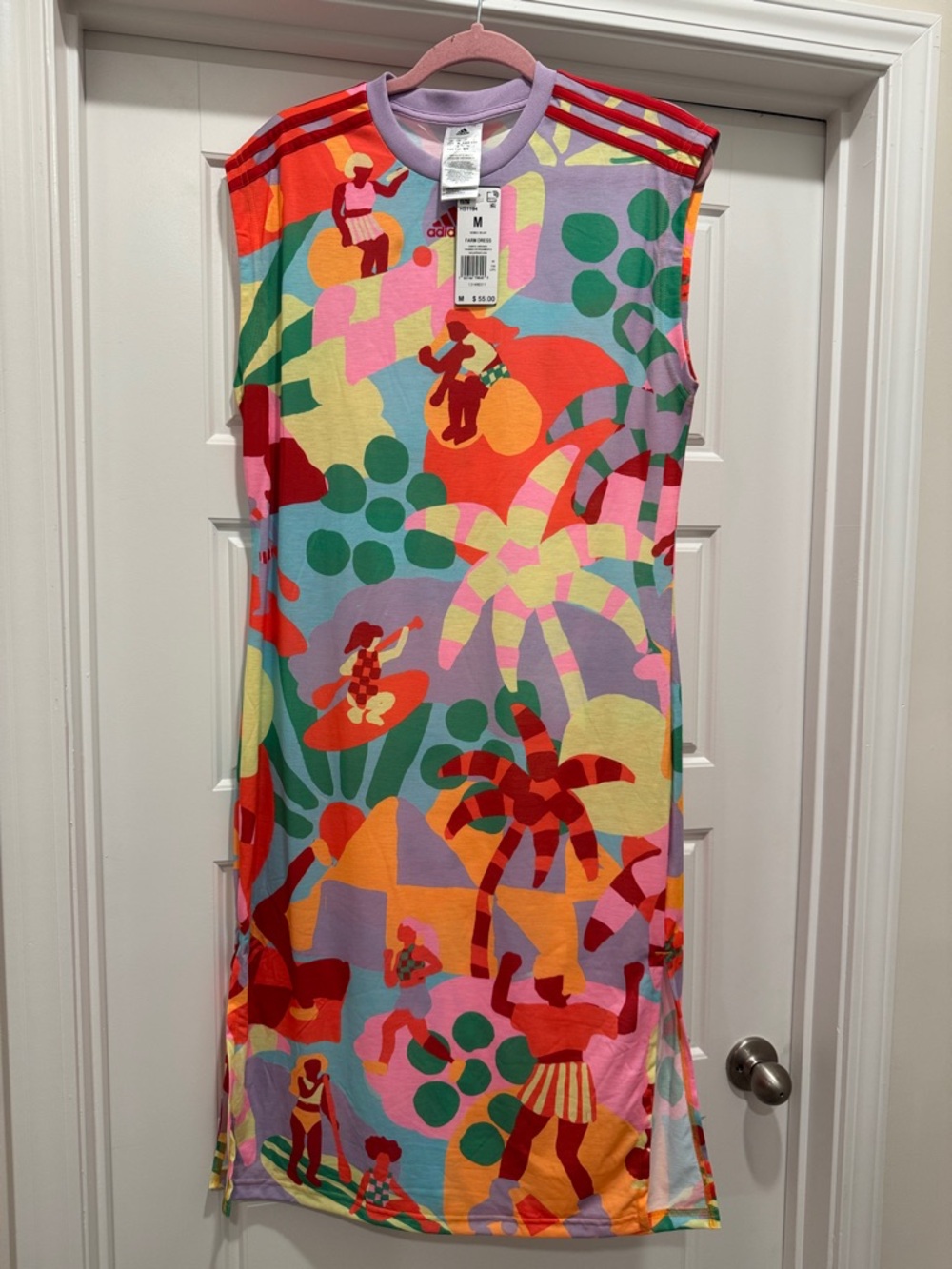 Adidas x FARM Rio training dress